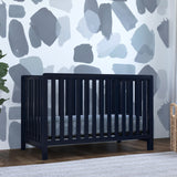 Carter's by Colby 4-in-1 Low-Profile Convertible Crib in Navy Blue, Greenguard Gold Certified