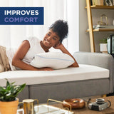 (Supreme) 3" Memory Foam Mattress Topper, Queen