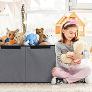 Extra Large Toddler Toy Box Kids Toy Chest, Toy Box for Living Room Area, Collapsible