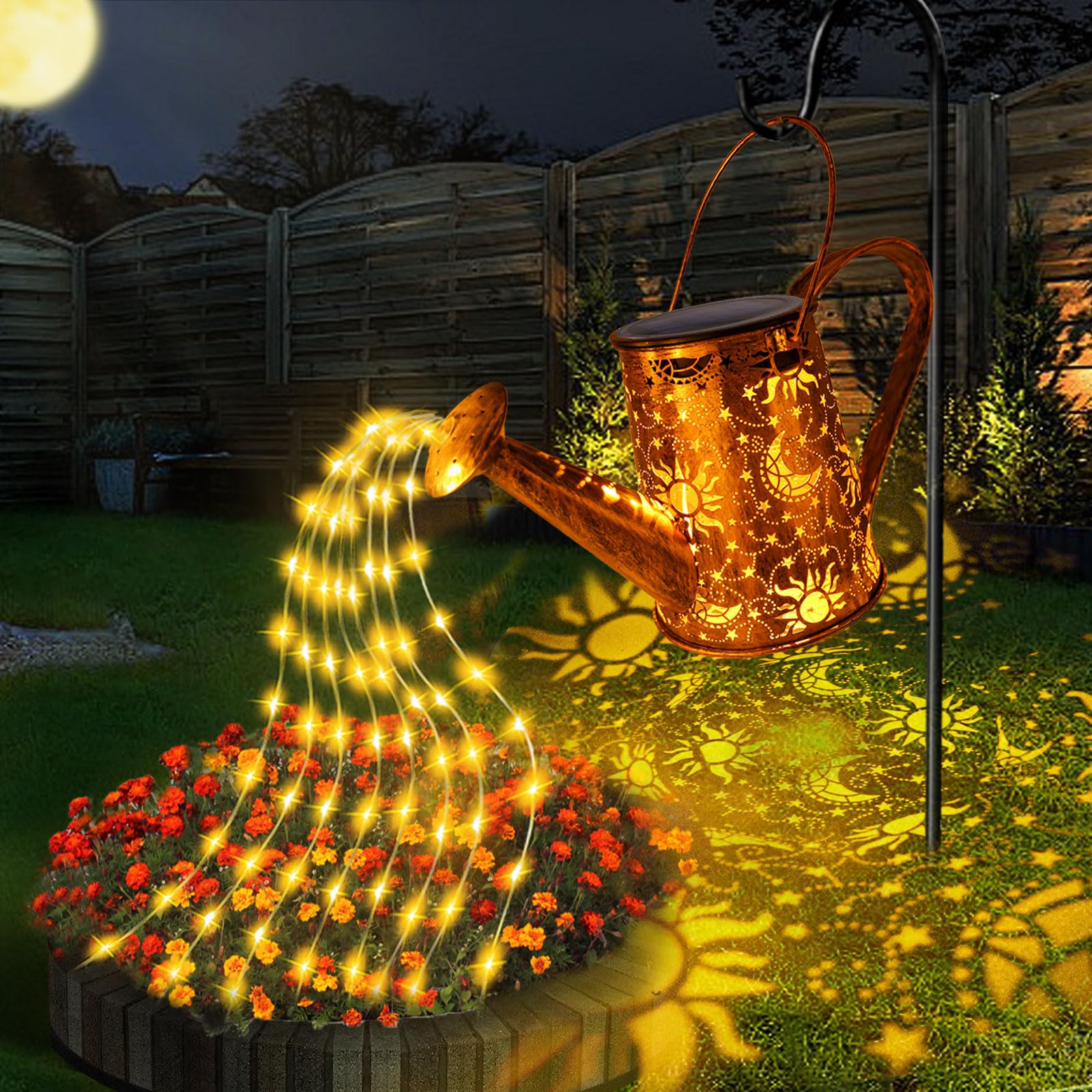 Solar Garden Lights Outdoor, Solar Watering Can Lights Garden Decor Gifts for