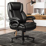 500lbs Heavy Duty Office Chair for Low Back Pain Relief, Big and Tall Office Chair with Ergonomic Lumbar Support