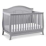 Emmett 4-in-1 Convertible Crib in White, Greenguard Gold Certified