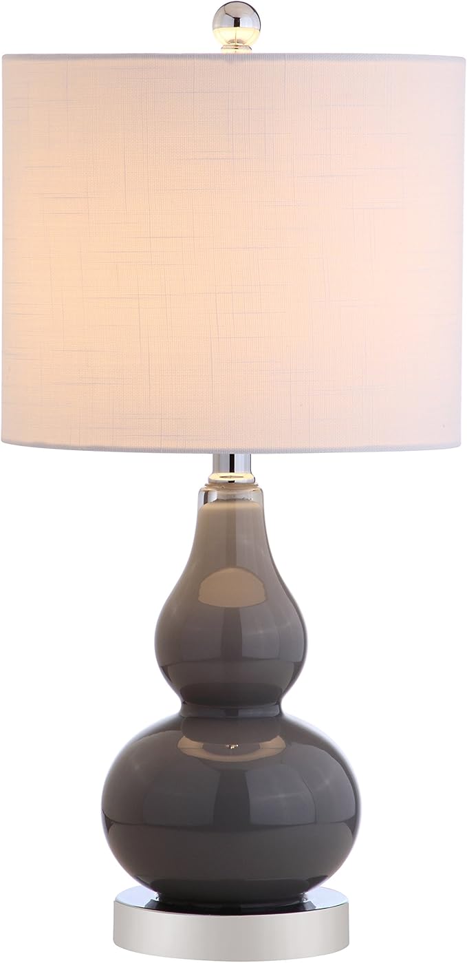 JYL1028F Anya 20.5" Mini Glass LED Table Lamp, Transitional, Glam, Midcentury, Modern,