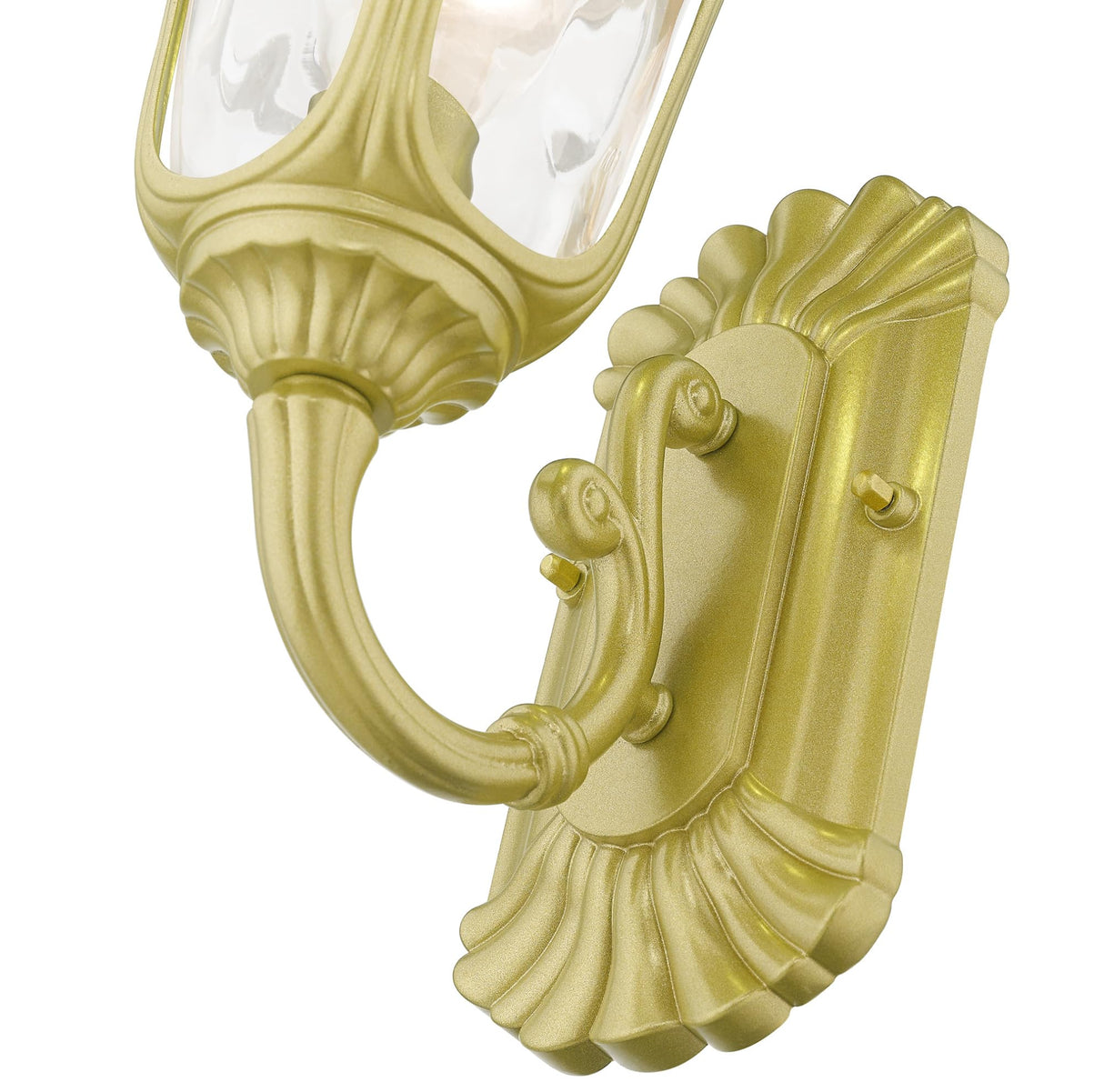Livex Lighting 7850-13 Oxford 1 Light Outdoor Wall Lantern, White, 7.25 x 15.5 x 8.75