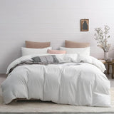 Linen Feel Like Textured, Luxury Soft and Breatheable Bedding Set