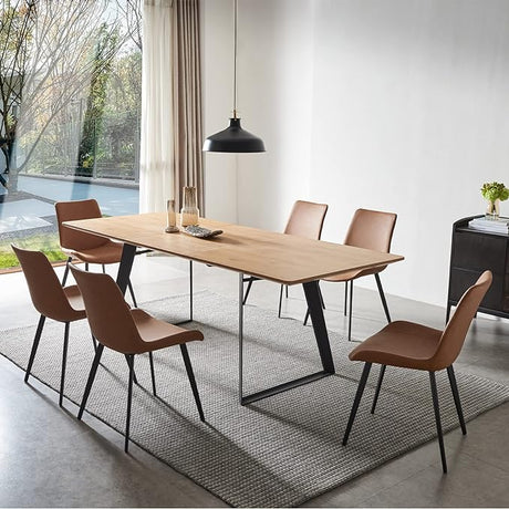 Modern mid-Century Dining Table Dining Table and