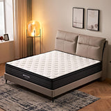 Queen Mattress, 12 Inch Queen Size Hybrid Mattress in a Box,Cooling Memory Foam