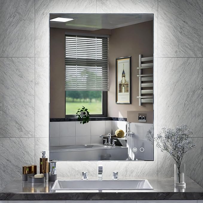 Backlit Mirror Bathroom Lighted Mirror LED Mirror
