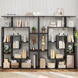 Bookshelf, Bookcase with Open Display Storage Shelves, Display Shelf