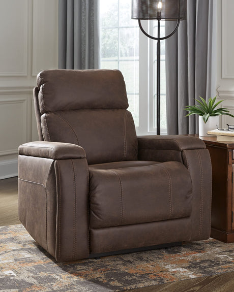 Rowlett Power Recliner, Brown