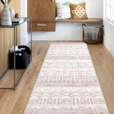 Area Rug for Living Room 9x12: Large Washable Boho Moroccan Rugs Geometric Neutral Rug