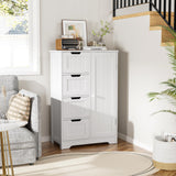 Bathroom Storage Cabinet, Small Kitchen Pantry Storage Cabinet with Drawers, Pantry