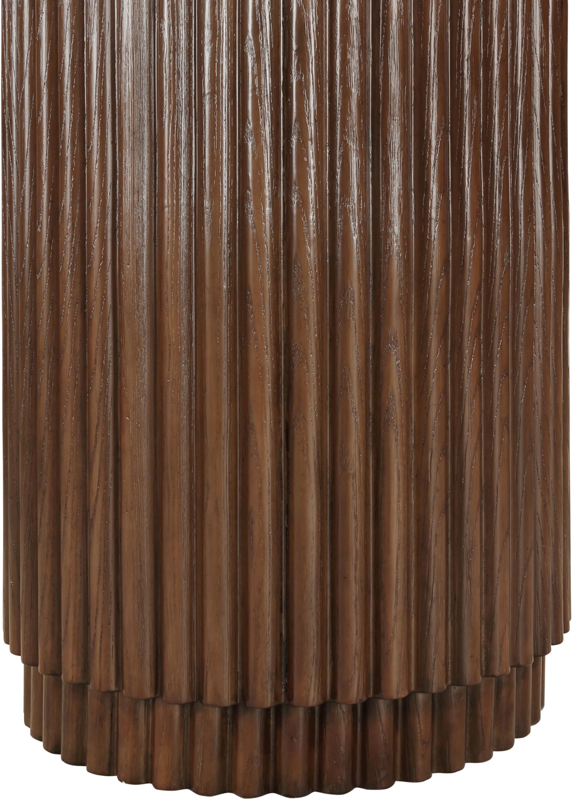 99055Brown-ET Ronin Collection Mid-Century Modern End Table with Rich Dark