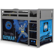 Batman Loft Bed Tent - Curtain Set for Low Twin Loft Bed