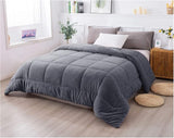 Super Ultra Soft Luxury Plush Sherpa Comforter, Cozy Reversible Faux Fur Machine