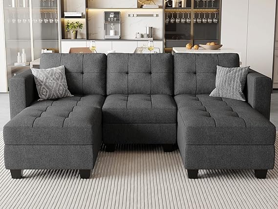 Modular Sectional Sofa Couch L Shaped Sofa Couch with Storage