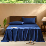 King Sheets Set,Luxuriously 400 Thread Count Organic Rayon Derived from Bamboo