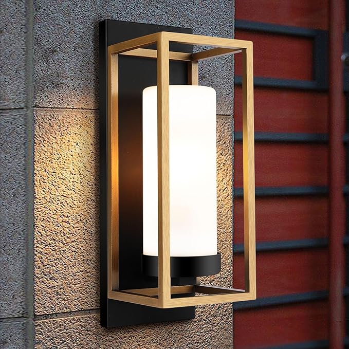 Modern Outdoor Wall Lights Fixture, Exterior Lighting Fixtures, Waterproof Outdoor Wall
