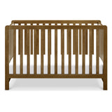 Colby 4-in-1 Low-Profile Convertible Crib in Walnut, Greenguard Gold Certified