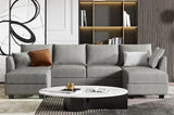 Modular Sectional Sofa U Shaped Sectional Couch with Reversible Chaise Modular Couch