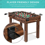 48in Competition Sized Foosball Table, Arcade Table Soccer for Home, Game Room