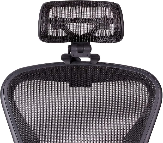 Engineered Now The Original Headrest for Herman Miller Aeron Chair H3 Carbon