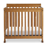 4-in-1 Convertible Mini Crib in Chestnut | Greenguard