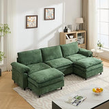 Modular Sectional Sofa Modern Convertible L Shaped Couch