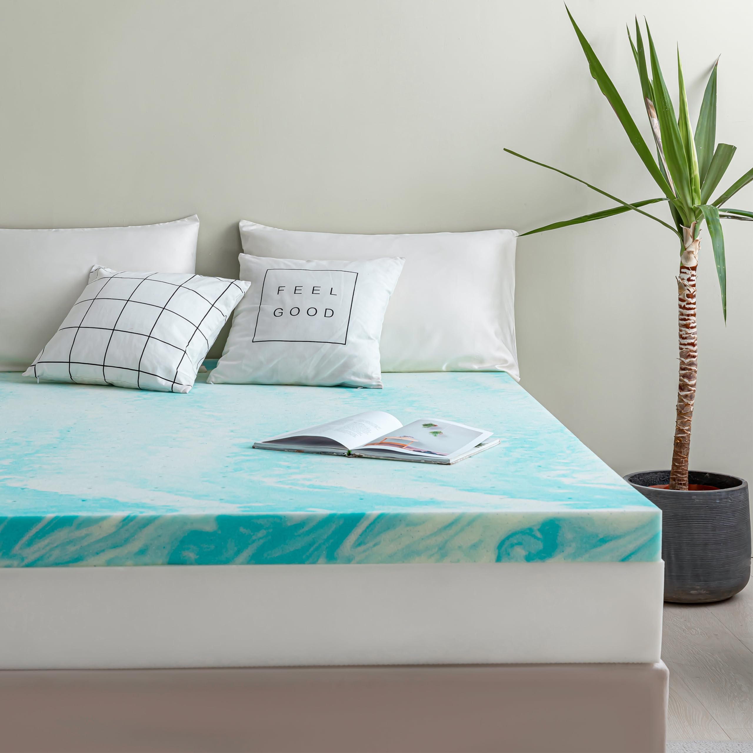 2 Inch Twin Memory Foam, Gel Infusion