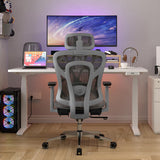 Ergonomic Mesh Office Chair, High Back Desk Chair with 3D Armrests, Adaptive Thoracic