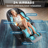 Massage Chair Zero Gravity, Full Body Recliner with Heat Air Pressure SL Track Airbags