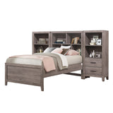 Zade 3-Piece Bedroom Set, Twin, Brownish Gray