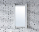 22 in. Mirror in Burnished Mahogany Finish