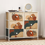 Dresser for Bedroom Small Dresser with 6 Drawer Dressers & Chests of Drawers Cute