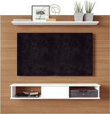 2-shelf 70-inch TV Board,Engineered Wood, Distressed Brown