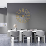 Large Wall Clock for Living Room Decor, (60CM) 24 Inch Wall Clock Decorative,