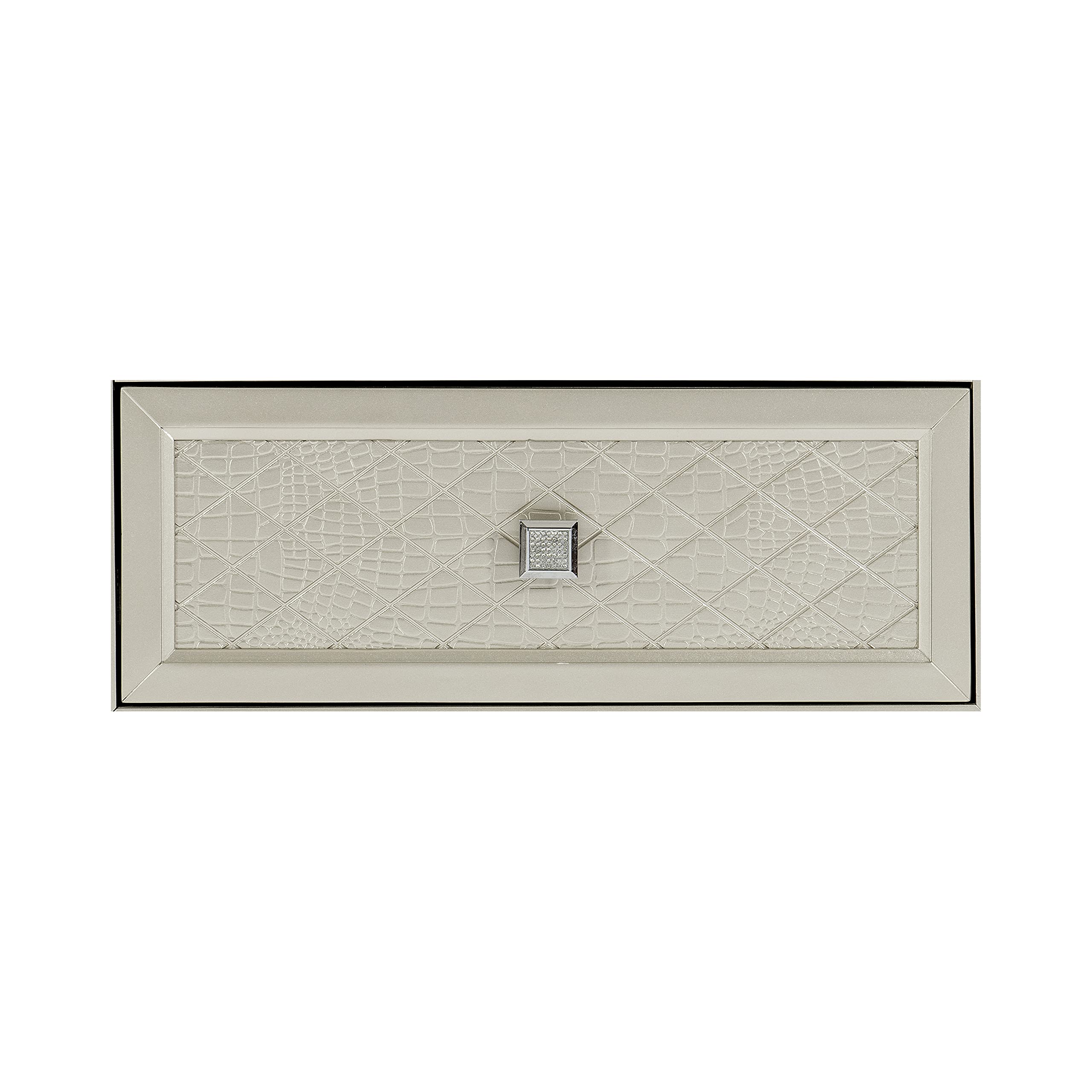 Abney 2-Drawer Nightstand, Champagne