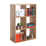 WM078-EG WM078-EG Wooden Standing Shelf, 97 x 65 x 30 cm, Oak Brown Shelf