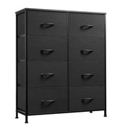 Fabric Dresser for Bedroom, Tall Dresser with 8 Drawers, Storage Tower with Fabric Bins,