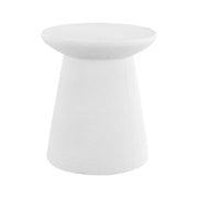 TBL1108A Hollie 18" Minimalist Modern Drum Indoor/Outdoor Accent Table Pedestal
