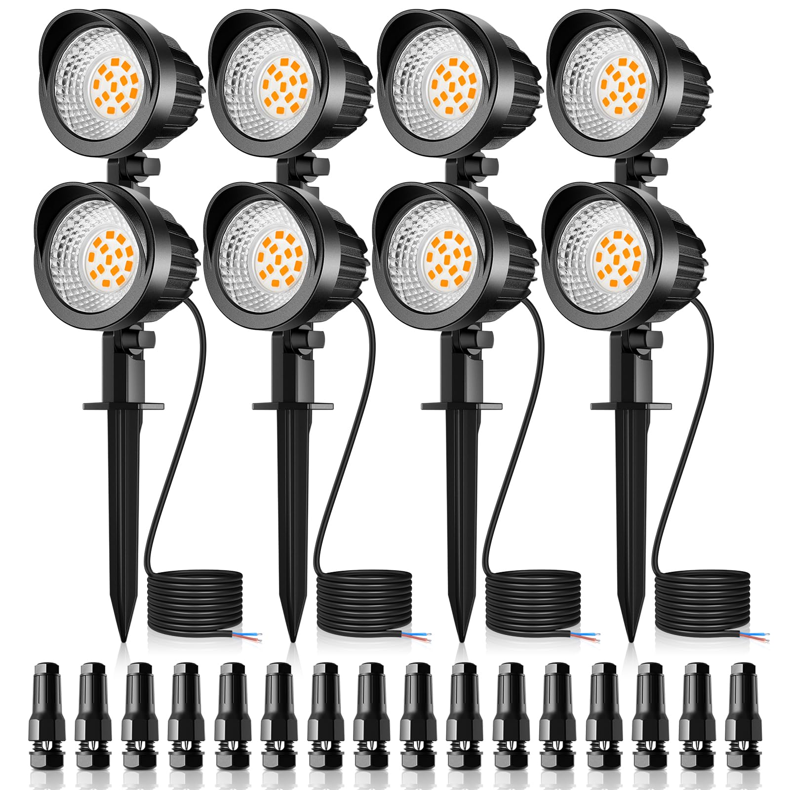800lm Low Voltage Landscape Lights, 12V 24V LED Landscape Lighting