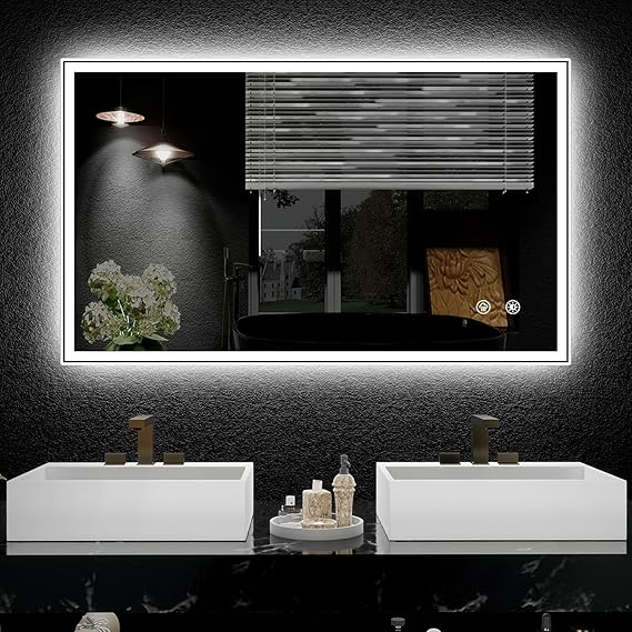 Bathroom Mirror, 24X32 Bathroom Mirror, Light Bathroom Mirror, Bathroom Mirror