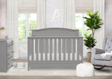 4-in-1 Convertible Baby Crib, Pack of 1