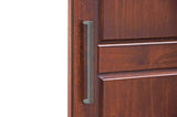 100% Solid Wood Metro 2-Door Wardrobe w/Raised Panel Doors