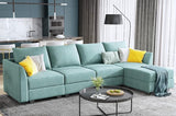 Modular Sectional Sofa U Shaped Sectional Couch with Reversible Chaise Modular Couch