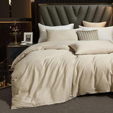 Bedding Duvet Cover Set Extra Long Staple Cotton 600 TC Egyptian Cotton Texture