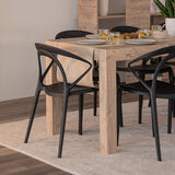 First Extendable Table, 47,2(77,6) x31,5 in, Oak, for 6-8 people, Expandable Dining Table