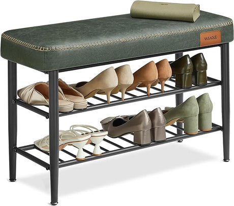 EKHO Collection - Shoe Bench, Storage Bench, Shoe Rack Bench Entryway,