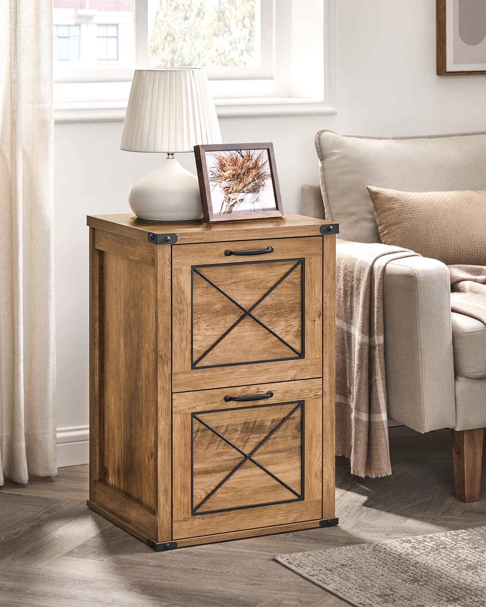 File Cabinet, Filing Cabinet with 2 Drawers