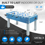 G-500 Indoor/Outdoor Weatherproof Foosball/Soccer Game Table